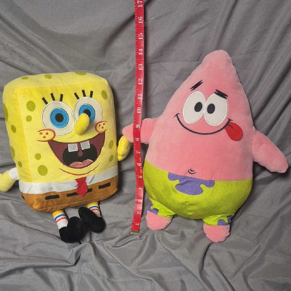 SpongeBob SquarePants and Patrick Star Stuffed Animal Set